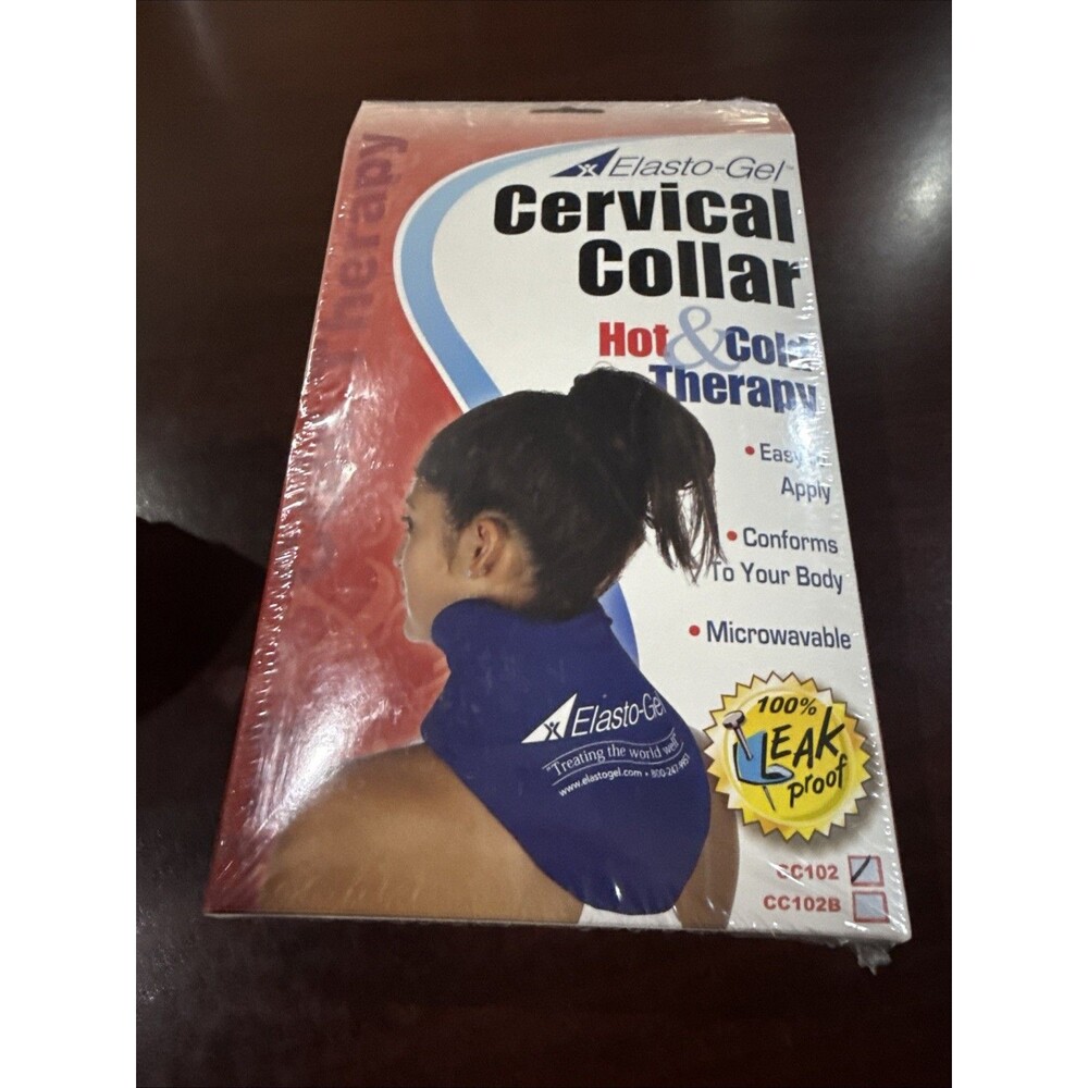 Elasto-Gel Hot & Cold Cervical Collar Model CC102 - New - Free Shipping